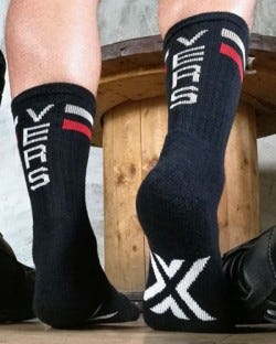 Skater Socks - Vers - Black
