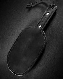 Wide Leather Paddle