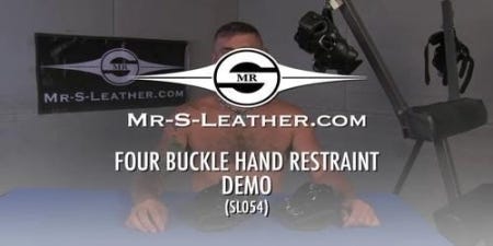 Four Buckle Hand Restraints